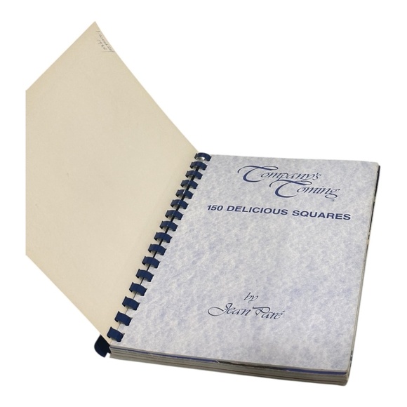 Company’s Coming 150 Delicious Squares Jean Pare Cookbook Spiral Desert Recipe B - Picture 6 of 9